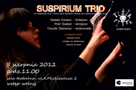 Suspirium Trio w Teatrze Sztuk