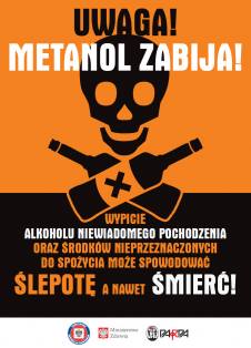 Metanol zabija