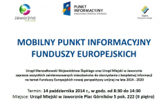 Mobilny Punkt Informacyjny w Jaworznie