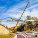 Kładka zawisła nad GEOsferą (fotogaleria)