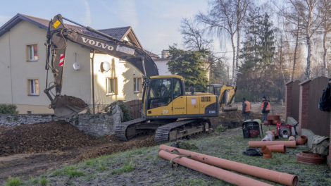 Kanalizacja na Warpiu i Borach na finiszu