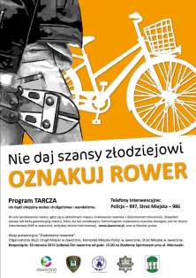 Startuje akcja znakowania rowerów