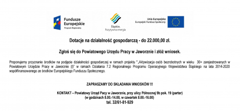 Dotacje na własną działalność