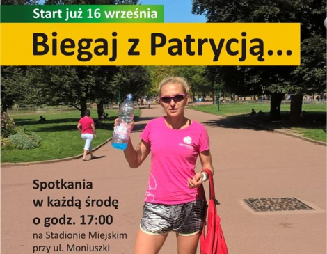 Biegaj z Patrycją... już od środy!