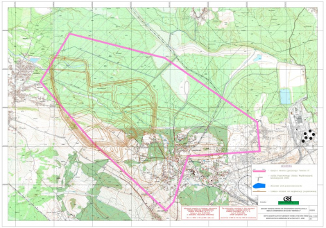 KWK Mariola 1 - mapa