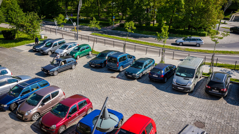 Remont parkingu przed Urzędem Miejskim