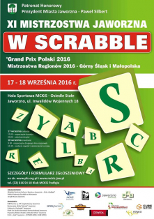 XI Mistrzostwa Jaworzna w Scrabble