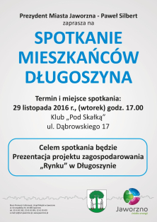 Spotkanie mieszkańców Długoszyna - 29.11.2016 r.