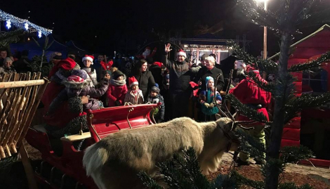 Św. Mikołaj na jaworznickim rynku