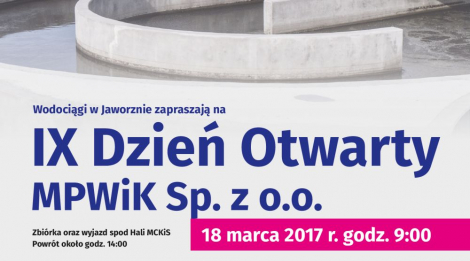 IX Dzień Otwarty jaworznickich wodociągów