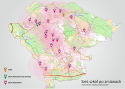 W punktach 5a i 5b radni dyskutowali nad projektami uchwał w sprawie dostosowania sieci szkół ponadgimnazjalnych i specjalnych oraz sieci szkół podstawowych i gimnazjów do nowego ustroju szkolnego.