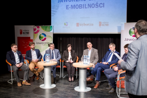 Debata pod tytułem Jaworzno liderem e-mobility - 14 marca 2017 r.
