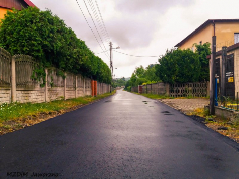 ul. Sielec w Jeleniu - fot. MZDiM Jaworzno