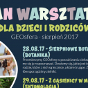 Warsztaty dla dzieci i rodziców w GEOsferze