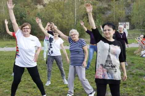 Seniorzy świętowali w GEOsferze