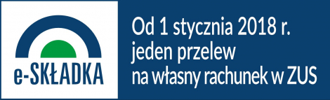 E-Składka - jeden przelew na własny rachunek w ZUS