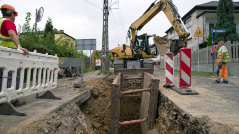 Budowa Kanalizacji w Jeleniu - faza V - fot. Wodociągi Jaworzno