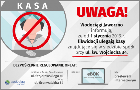 Komunikat Wodociągów Jaworzno