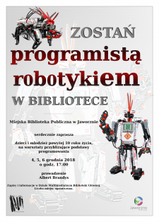 Zostań programistą robotykiem w bibliotece