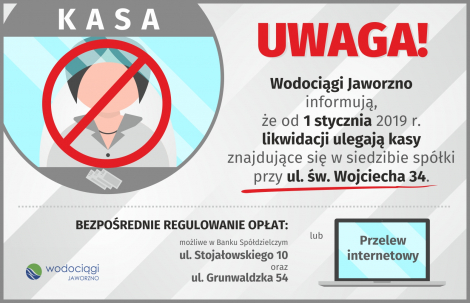 Komunikat Wodociągów Jaworzno