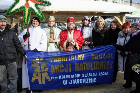 Trzej Królowie odwiedzili Jaworzno fot. MCKiS Jaworzno