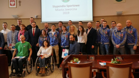 Stypendia sportowe przyznane