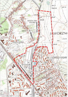 Plan zagospodarowania przestrzennego - rejon ul. Piekarskiej