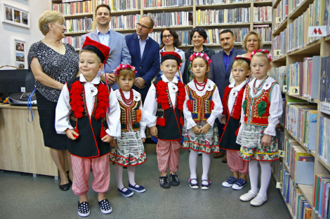 fot. UM Jaworzno | Otwarcie Biblioteki Przedszkolaka w Cięzkowicach