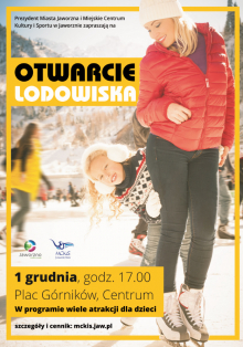 Lodowisko rusza 1 grudnia!