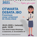 Zapraszamy na otwartą debatę JBO