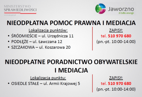 Od 2020 roku mediacja w każdym punkcie nieodpłatnej pomocy prawnej