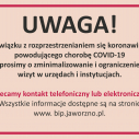 Komunikat Urzędu Miejskiego