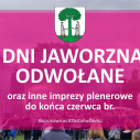 Odwołanie imprez plenerowych