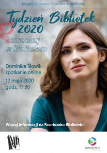 Spotkanie online z Dominiką Słowik