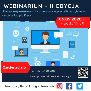 II edycja webinarium dla przedsiębiorców już 6 maja