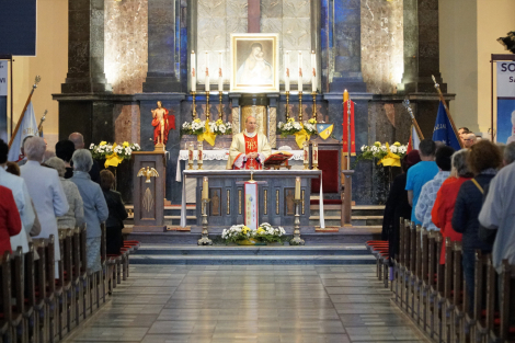 fot. UM Jaworzno Uroczystej mszy św. przewodniczył ks. bp Grzegorz Kaszak