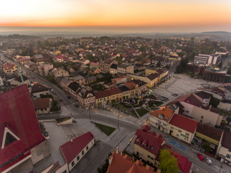 Nabór projektów do Lokalnego Programu Rewitalizacji fot. Dron View