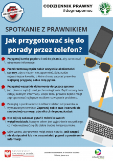 Darmowe porady prawne przez telefon. Jak się przygotować?