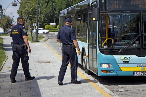 fot. UM Jaworzno | Wspólne patrole policji i straży miejskiej