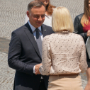 Prezydent Andrzej Duda wręczył tablicę upamiętniającą Powstania Śląskie dla Jaworzna