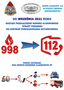 Od września jeden numer alarmowy!