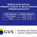 Osiedle Stałe: mobilny punkt spisowy od 20 sierpnia