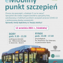 Mobilne punkty szczepień już w niedzielę!