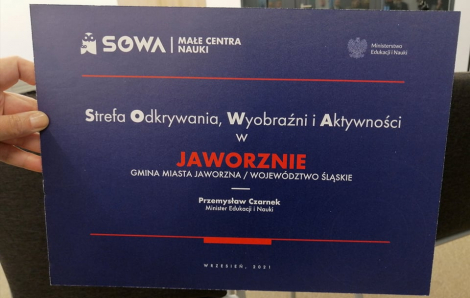 W Jaworznie powstanie małe Centrum Nauki Kopernik