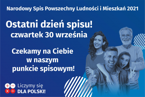 Dzisiaj ostatni dzień spisu!