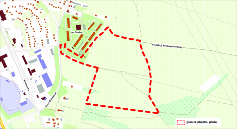 Plan zagospodarowania przestrzennego Skałka - wschód